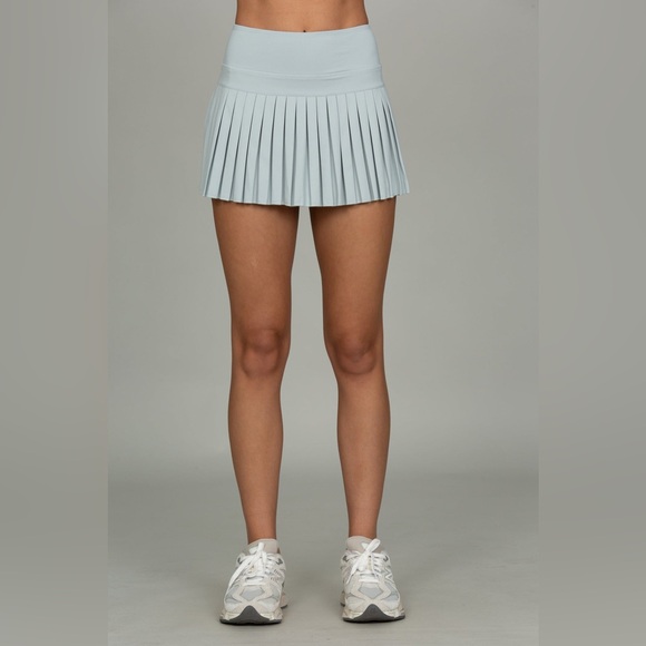 Gold Hinge Dresses & Skirts - Gold Hinge Women's Pleated Tennis Mini Skirt